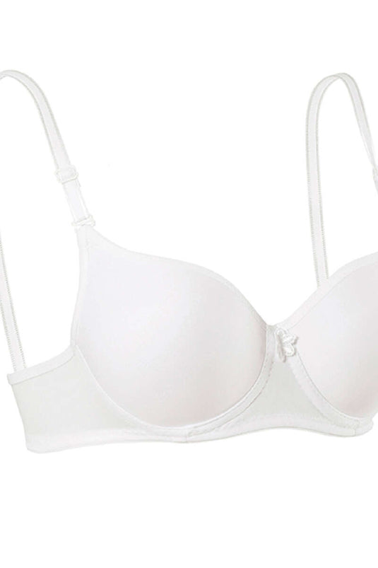 Underwire Plain Bra White
