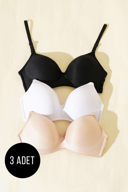 Assortiment de 3 soutiens-gorge sans armatures 1