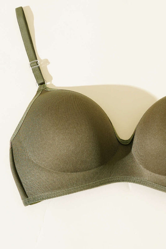 حمالة صدر لاسلكية بلون النعناع