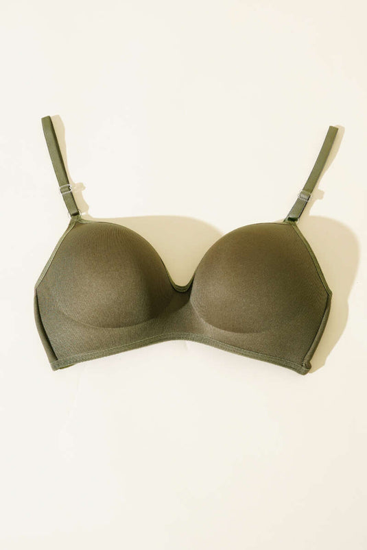 حمالة صدر لاسلكية بلون النعناع