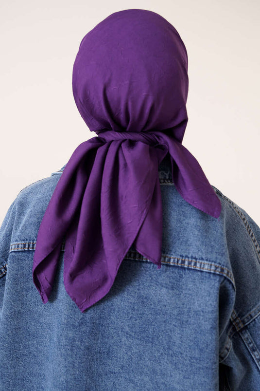 Bamboo Crash Scarf Purple