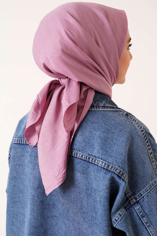 Bamboo Crinkle Scarf Pink