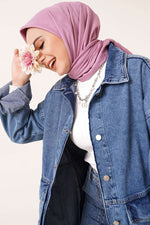 Écharpe Kraş en Bambou Rose