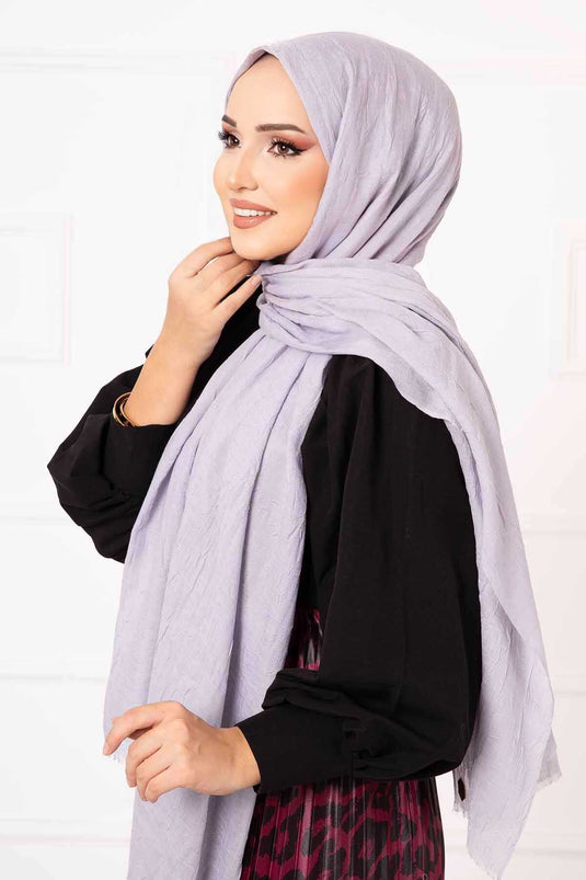 Bamboo Shawl Light Grey