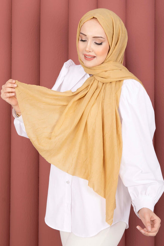 Bamboo Scarf Light Yellow