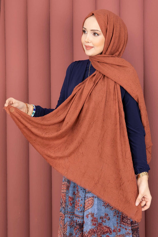Bamboo Scarf Terracotta