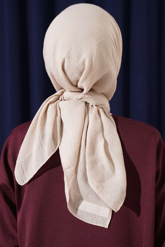 Basic Bamboo Scarf Beige