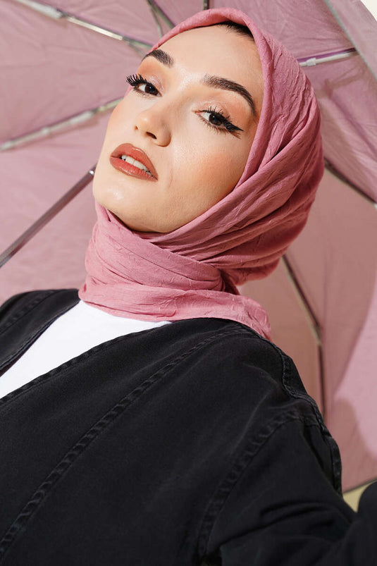 Basic Bamboo Crush Scarf Powder