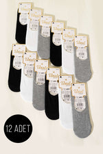 Chaussettes de ballet assorties Basic pour femmes, lot de 12, 1