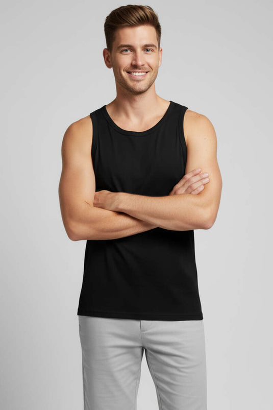 Basic Erkek Sporcu Atlet Siyah