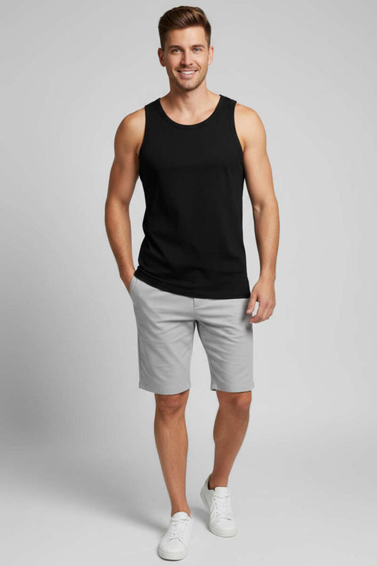 Basic Erkek Sporcu Atlet Siyah