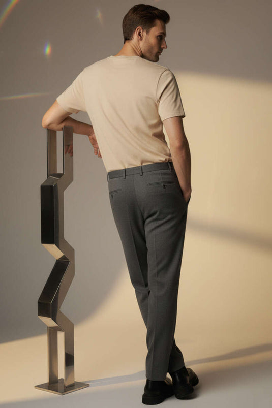 T-shirt basique pour homme Bej