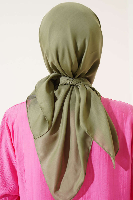 Basic Scarf Light Green -13