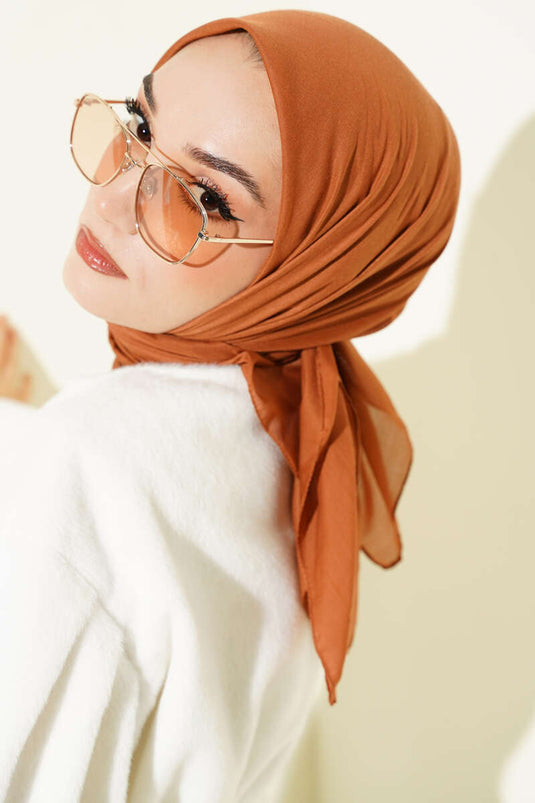 Écharpe basique beige