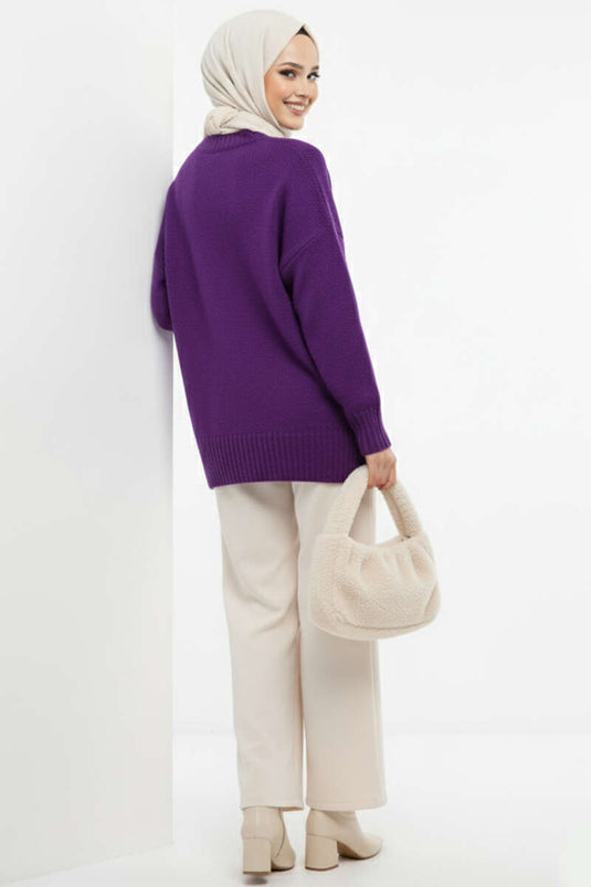 Tunica Triko Oversize Base Viola