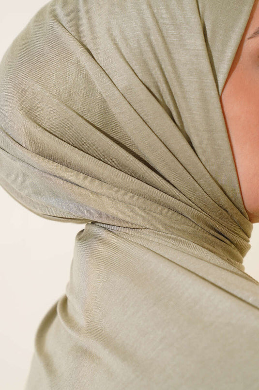 Huile pour châle en coton peigné basique