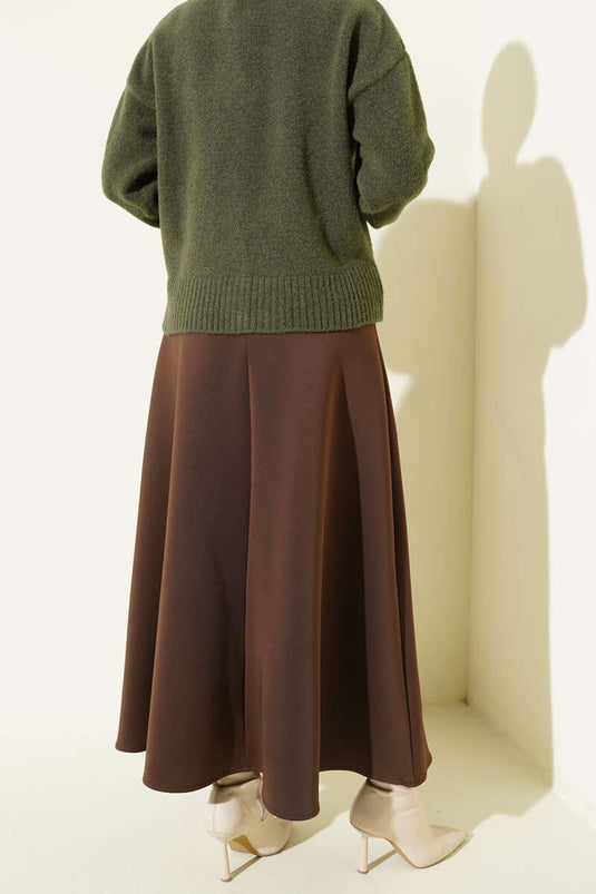 Jupe de Plongée Basique Café Brun