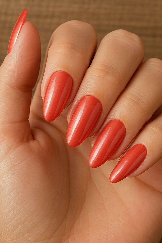 Basic Takma Tırnak Kırmızı