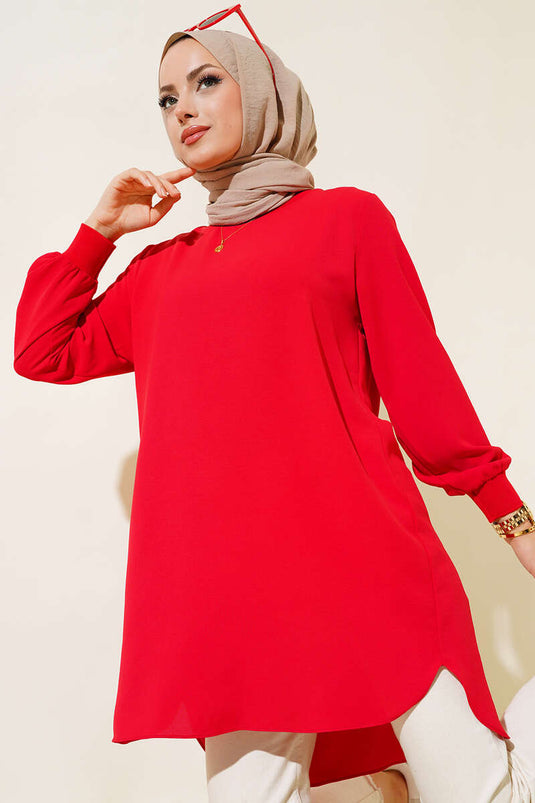 Basic Tunik Kırmızı