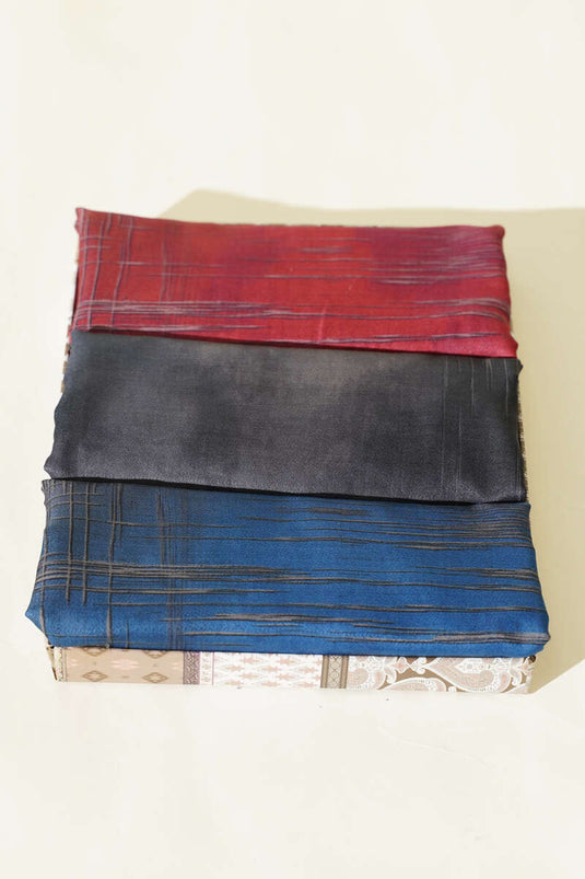 Batik Desen Demore 3'lü Eşarp Seti Asorti 1