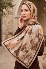 Collection De Foulards Batik Rose Poudré