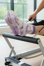 Chaussettes Batik Lilas À Motifs