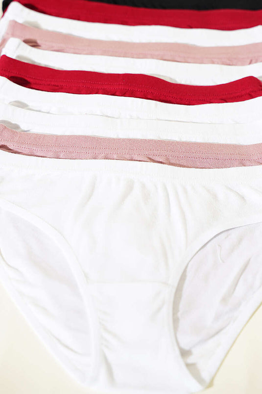 Bayan 12'li Bambu Basic Külot Kombin