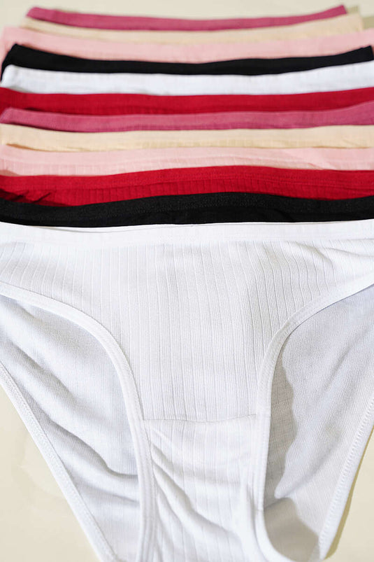 Bayan 12'li Bambu Bikini Kombin