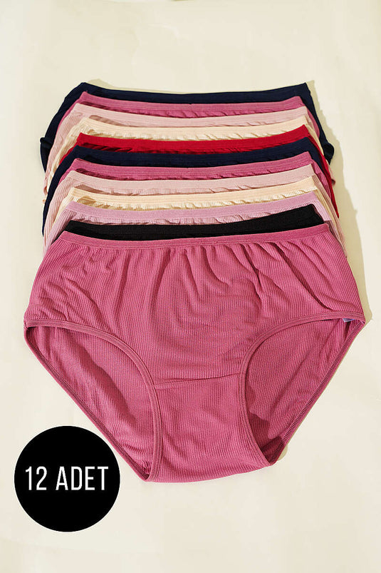 12-Delige Dames Bamboe Kaşkorse Top Set