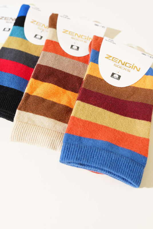 Women's 12-Pack Combed Cotton Socks Assortment 3