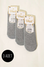 Chaussettes de ballet grises pour femmes