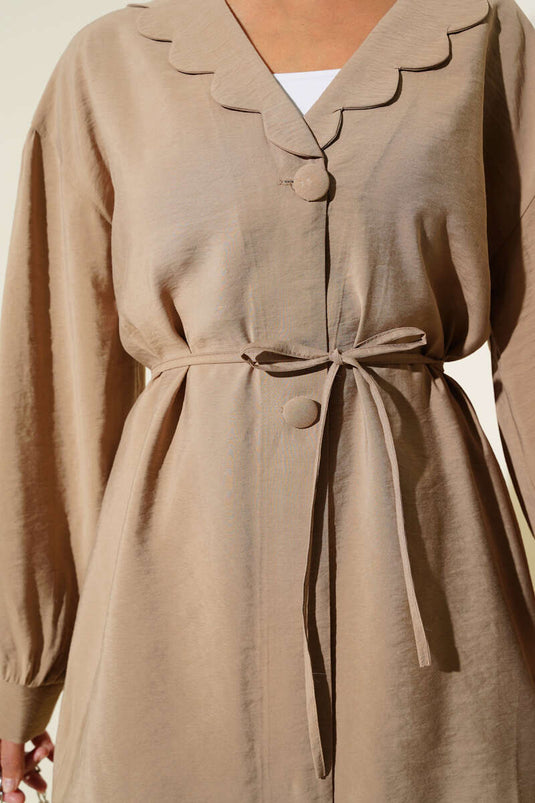 Ensemble deux pièces pour bébé avec ceinture et collier en corde et vison