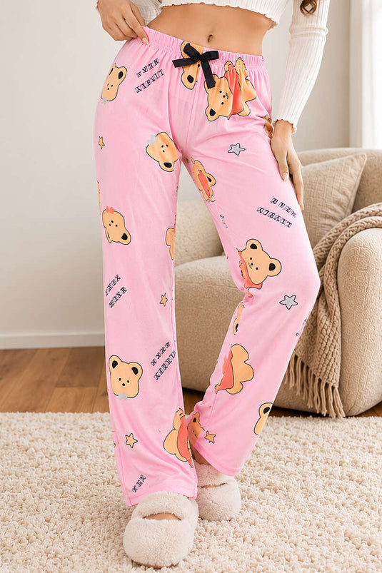 Pantalon De Pyjama Extensible À Motifs, Assortiment De Couleurs