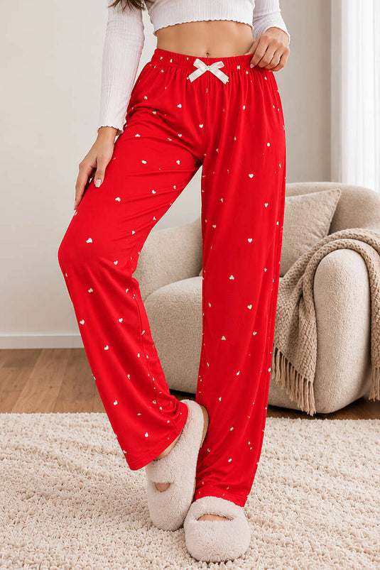 Pantalon De Pyjama Extensible À Motifs En Couleurs Variées 25