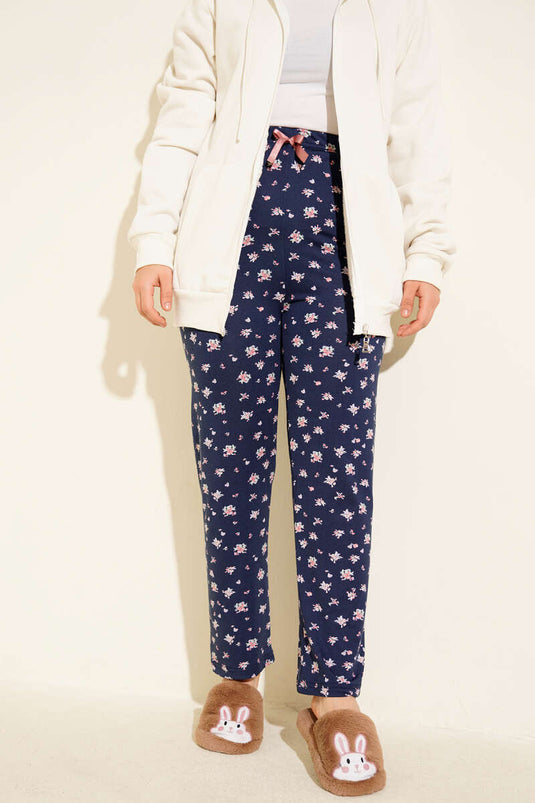 Bas de pyjama à motifs avec taille élastique - Parlement