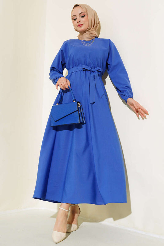 Robe élastique à la taille Saks