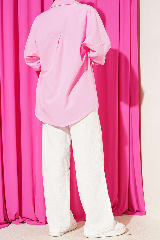 Belted Drawstring Muslin Pants Ecru