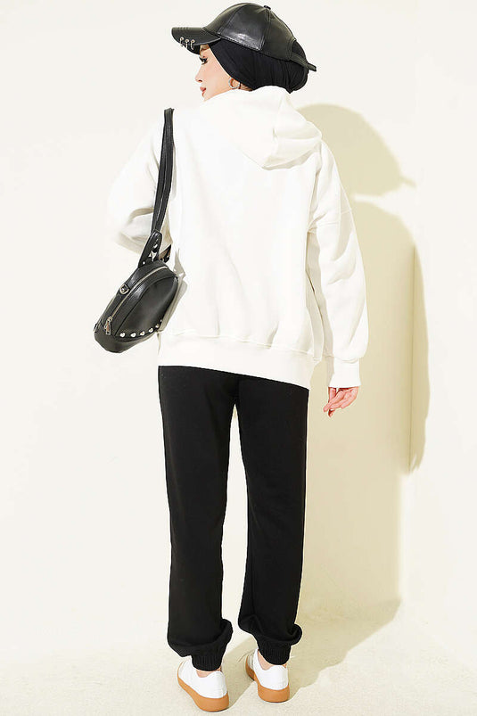 Zwarte Lastige Lounge Broek