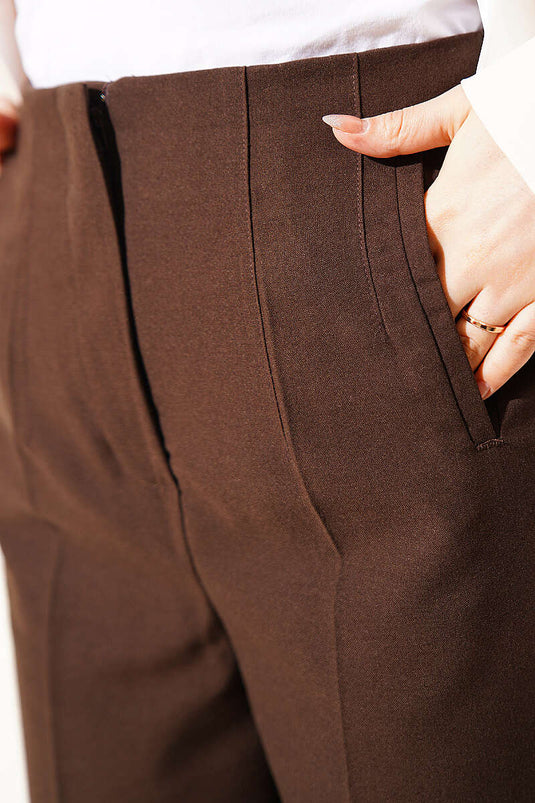 Bel Pensli Karottenhose Braun