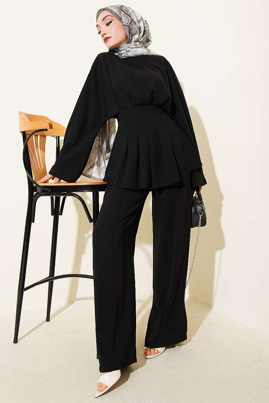 Ensemble Bel Pensli avec Ceinture Intégrée Noir