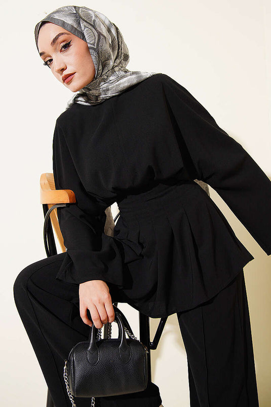 Ensemble Bel Pensli avec Ceinture Intégrée Noir