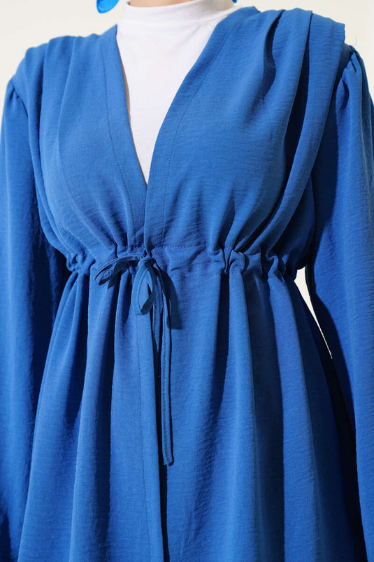 Ayrobin Zweiteiler mit Taillentunnel, Indigo