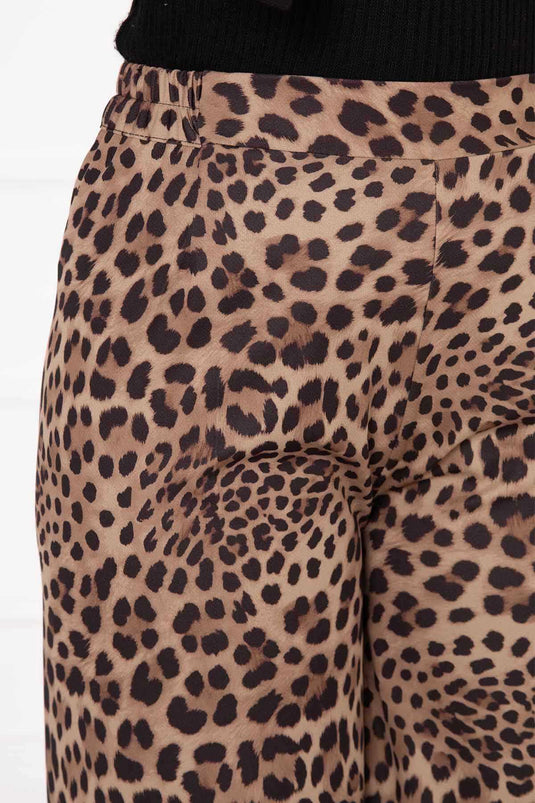 Buy Elastic Spotted Pants -3