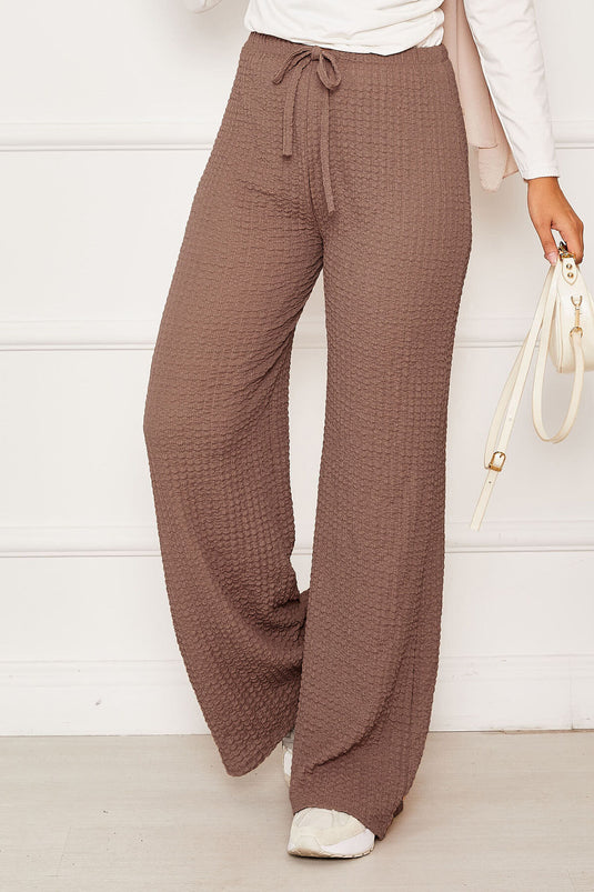 بنطلون فقاعات بخصر مطاطي من المنك