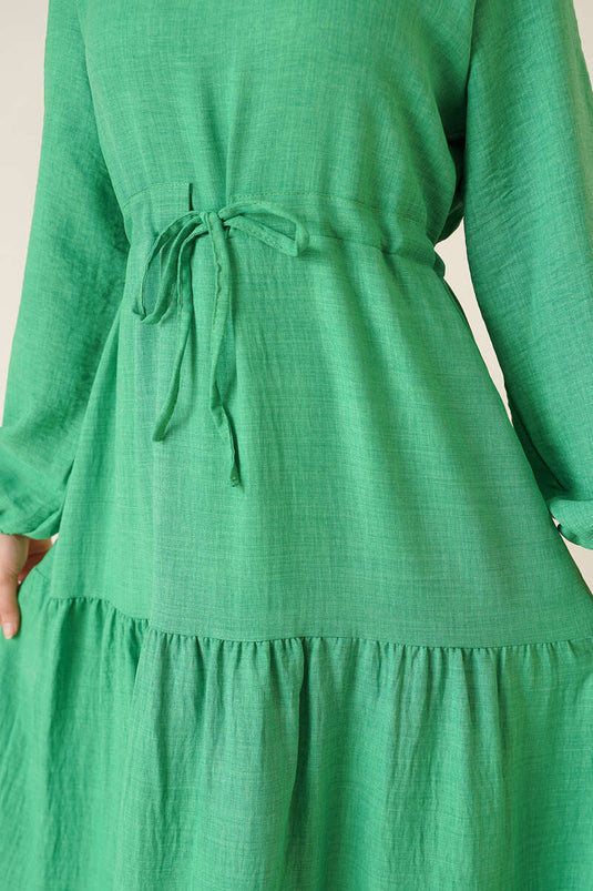 Robe tunnel nouée à la taille Benetton