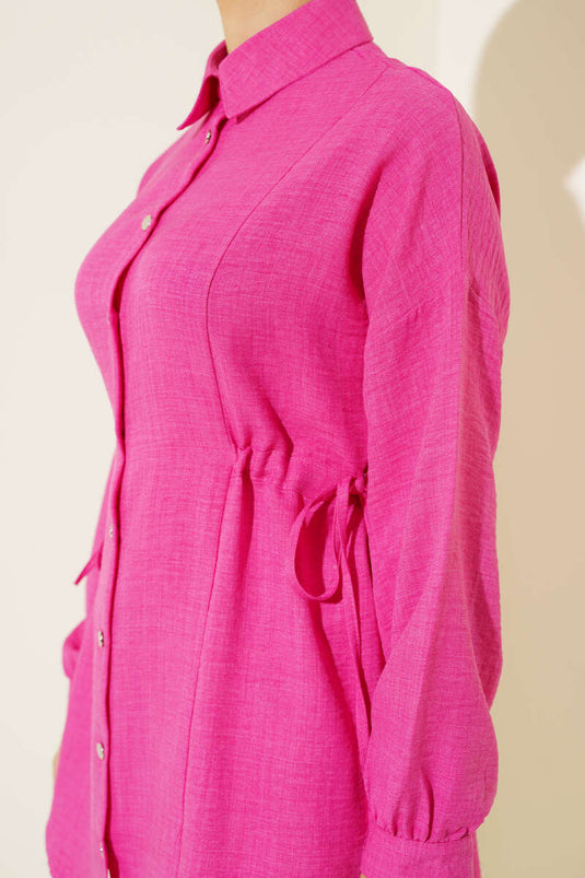 Chemise Taille Tunnel Fuchsia