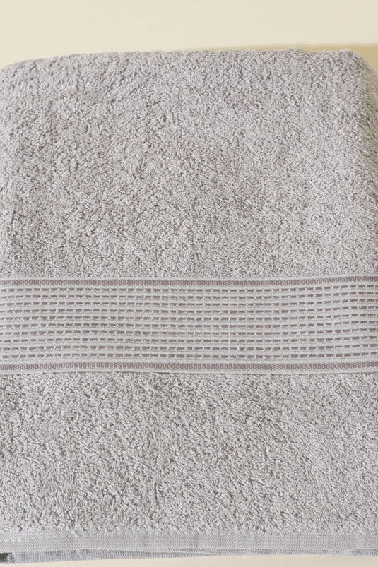 Betüş Banyo Havlusu Gri