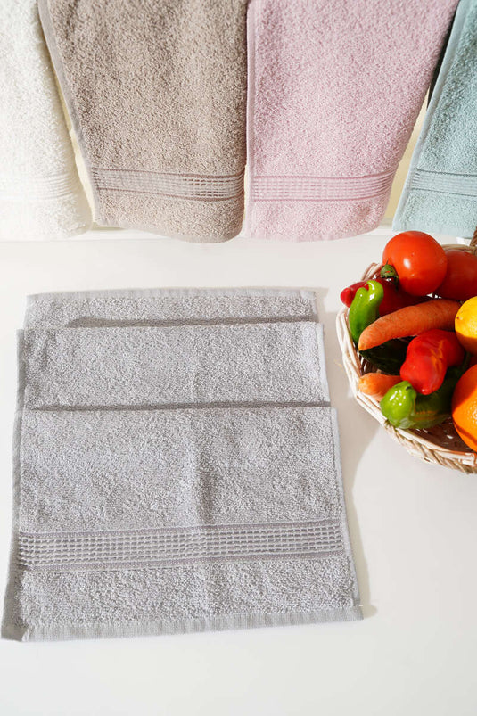 Betüş Kitchen Towel Gray