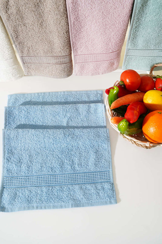 Betüş Kitchen Towel Blue