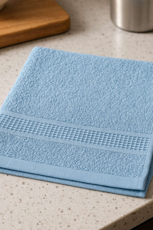 Betüş Kitchen Towel Blue
